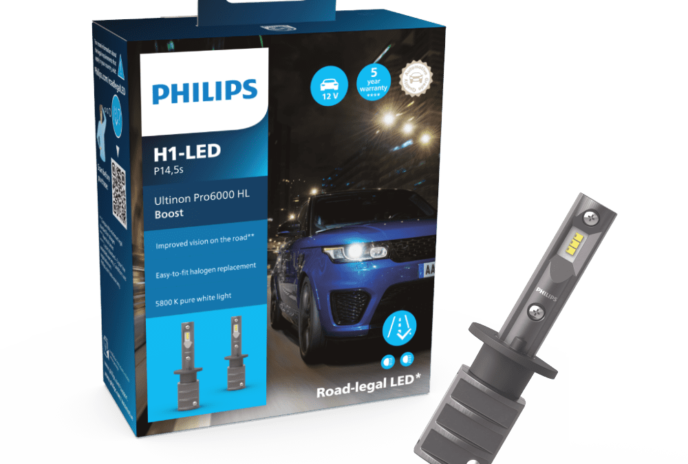 Nuevas luces LED retrofit para faros H1 Philips Ultinon Pro6000 Boost