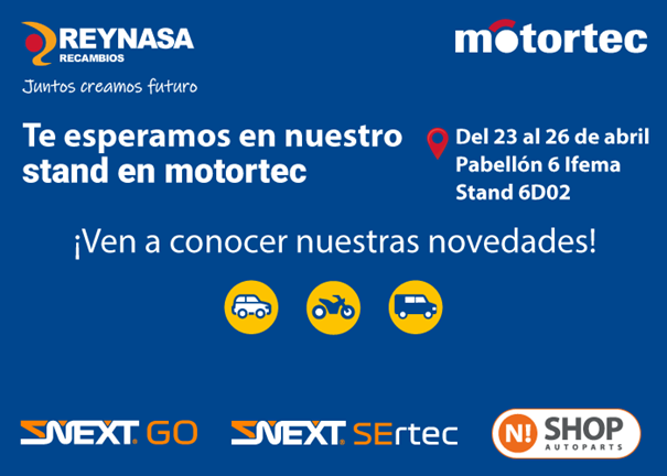 Reynasa reafirma su compromiso con la Posventa de Automoción y estará presente en Motortec Madrid 2025