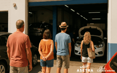 RTVE pone el foco en los talleres mecánicos, desbordados por el arranque de las vacaciones