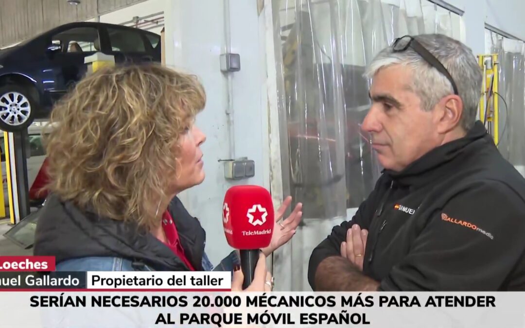 La falta de 20.000 mecánicos en España pone en riesgo la actividad de muchos talleres