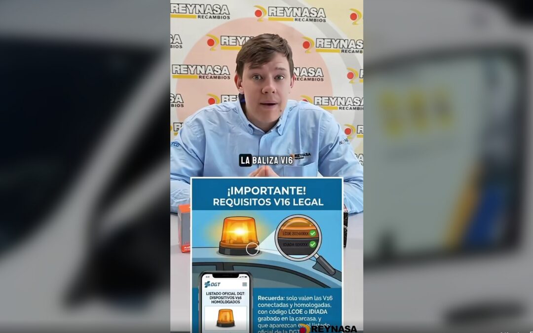 V16 obligatoria 2026: qué dispositivos son homologados y qué cambia en la normativa